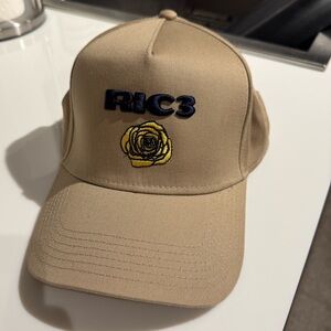 RIC3 Daniel Ricardo F1 Tan SnapBack Hat